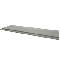 Purity 2 Piece End Panel Grey Ash