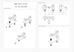 Mode Bath Filler technical