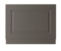 Astley Bath End Panel - Matt Grey