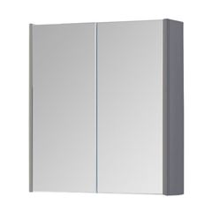 Options 600mm Mirror Unit - Basalt Grey
