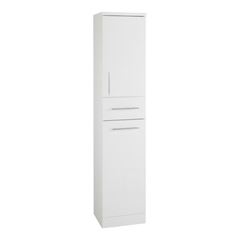 Bathroom Tall Boy Unit 350 2 Doors 1 Drawer (300 deep)