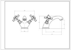 Klassique Mono Basin Mixer technical