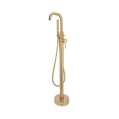 Core Brushed Brass Freestanding Bath Shower Mixer
