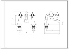 Klassique Bath Shower Mixer technical