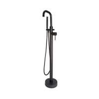Core Black Freestanding Bath Shower Mixer