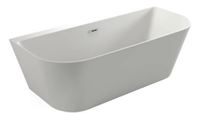 Linton Modern Freestanding Bath White