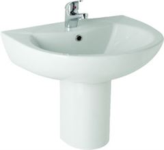 Kartell UK Lifestyle 550mm 2th Basin & Semi Pedestal