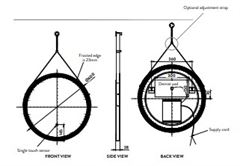 Belini LED Mirror Belini Round LED Mirror 600mm