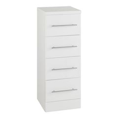 Bathroom Drawer Unit 300 4 Drawers (300 deep)