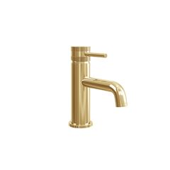 Core Brushed Brass Mono Basin Mixer