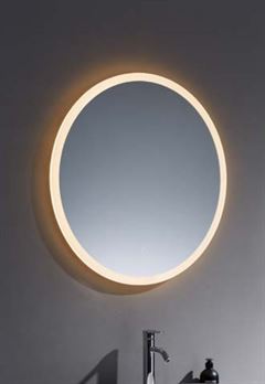 Burleigh Rounded LED Mirror Burleigh 600x600mm LED Mirror