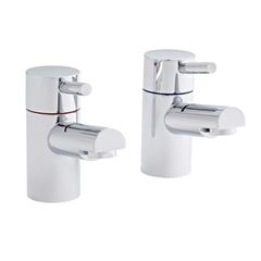 Plan Pair Bath Pillar Taps